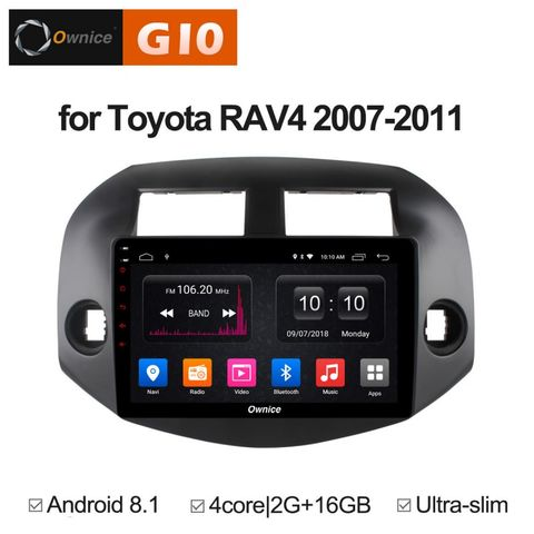 Ownice G10 S1609E  Toyota Rav4, 2006 (Android 8.1)
